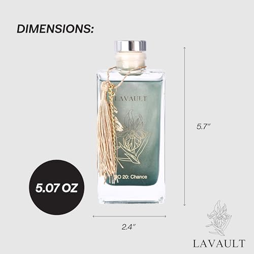 Lavault Reed Diffuser - Relaxing Scent with Glittery Oil