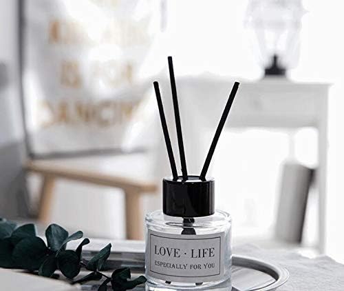 2Pcs Glass Diffuser Bottles for DIY and Wedding Decor