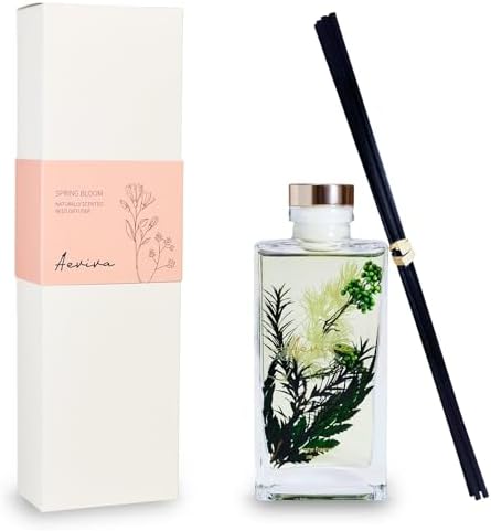 Aeviva Reed Diffuser Set 5 Fl Oz Spring Bloom Fragrance