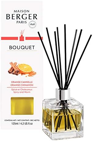 MAISON BERGER Cube Reed Diffuser Orange Cinnamon 1