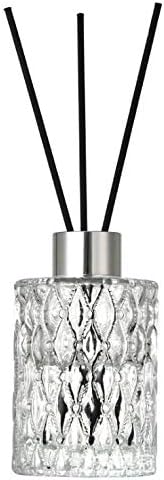 150ML Clear Glass Diffuser Jar with Silver Cap