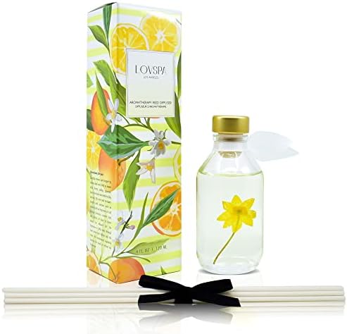 LOVSPA Coastal Citrus Reed Diffuser Set
