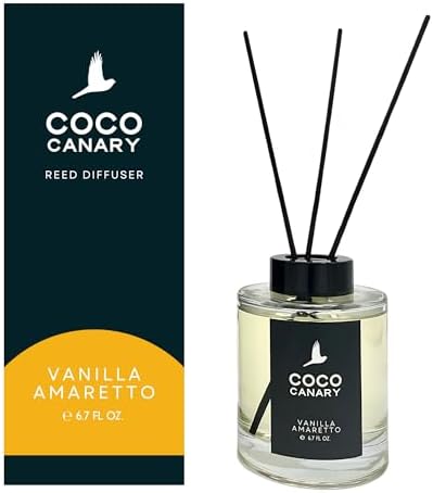 Coco Canary 67 Oz Reed Diffuser Vanilla Amaretto