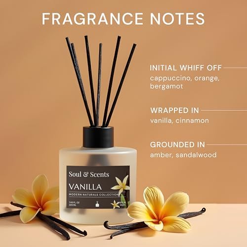 Soul Scents Vanilla Reed Diffuser Set