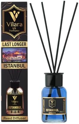 Luxury Reed Diffuser Set with Sticks - Woody Aromatics for Home