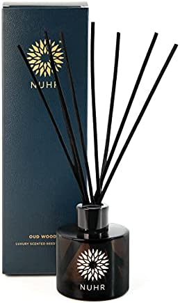 NUHR Home Reed Diffuser Oud Wood Sticks Gift Set