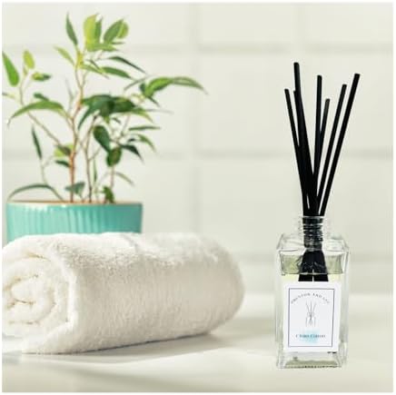 Preston and Lee Reed Diffuser Set 100ml Clean Cotton Scented
