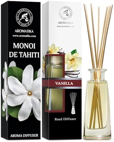 Reed Diffuser Monoi de Tahiti Vanilla Set