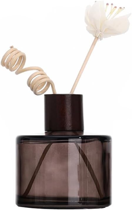 1Pcs 100ml Glass Reed Diffuser Bottle Empty Jar for DIY Replacement