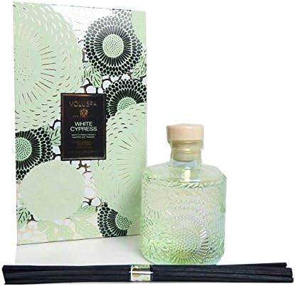 Voluspa White Cypress Reed Diffuser 34 Fl Oz