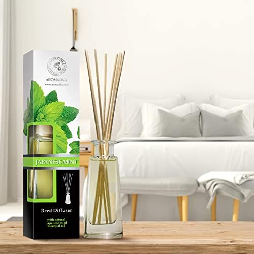 AROMATIKA Japanese Mint Reed Diffuser 34 Fl Oz