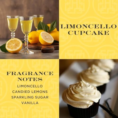 HomeWorx by SLATKIN CO Limoncello Cupcake Reed Diffuser