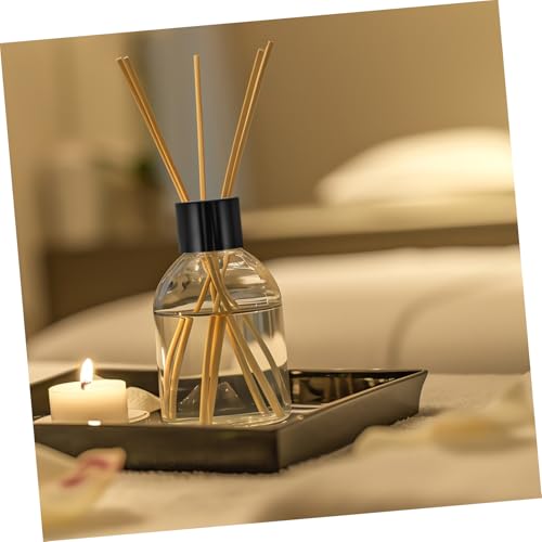 Black Diffuser Caps 10pcs Sturdy Metal Replacement Lids for Reed Diffusers