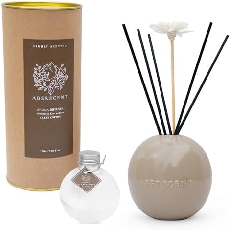 Premium Reed Diffuser Set - Luxury Ceramic Base Refillable Fragrance