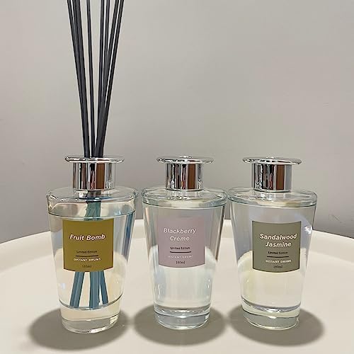 Jasmine Sandalwood Reed Diffuser Set for Home