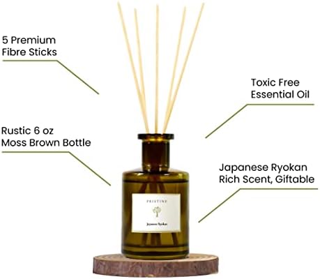 PRISTINE Japanese Ryokan Reed Diffuser Set