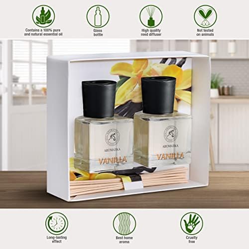 Vanilla Aroma Reed Diffuser Set 100ml