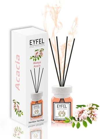 EYFEL Acacia Reed Diffuser Set 405 Fl Oz
