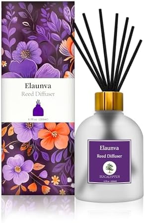 Eucalyptus Reed Diffuser Set with 8 Sticks
