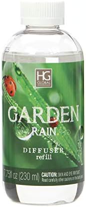 Hosley Aromatherapy Garden Rain Reed Diffuser Refill 230ml