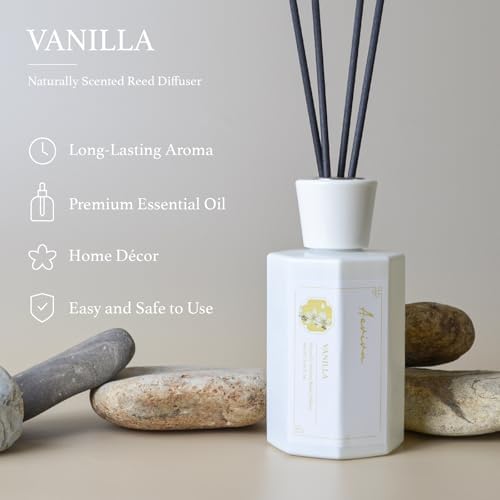 Aeviva Vanilla Reed Diffuser Set 67 oz