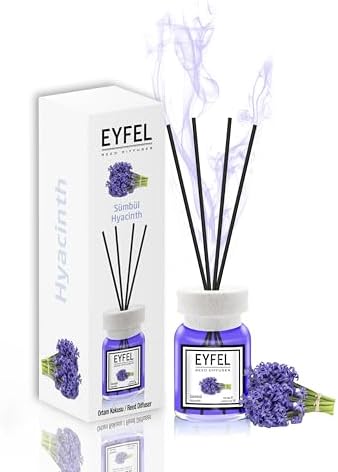 EYFEL Reed Diffusers Hyacinth 405 Fl Oz Luxury Home Fragrance