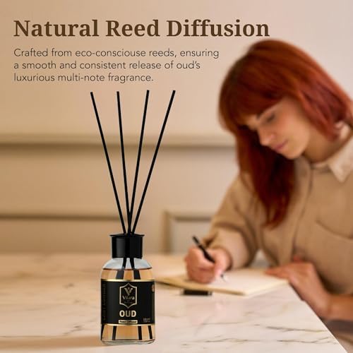 Vilara US Perfume Reed Diffuser Set Pack of 3 Mango Oud Istanbul