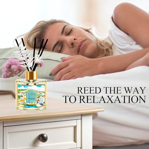 Azulfra Reed Diffuser Set 67oz Fresh Scent for Home