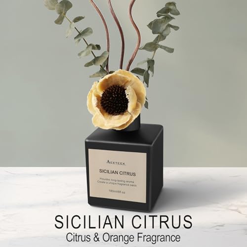 Sicilian Citrus Sweet Orange Reed Diffuser Set
