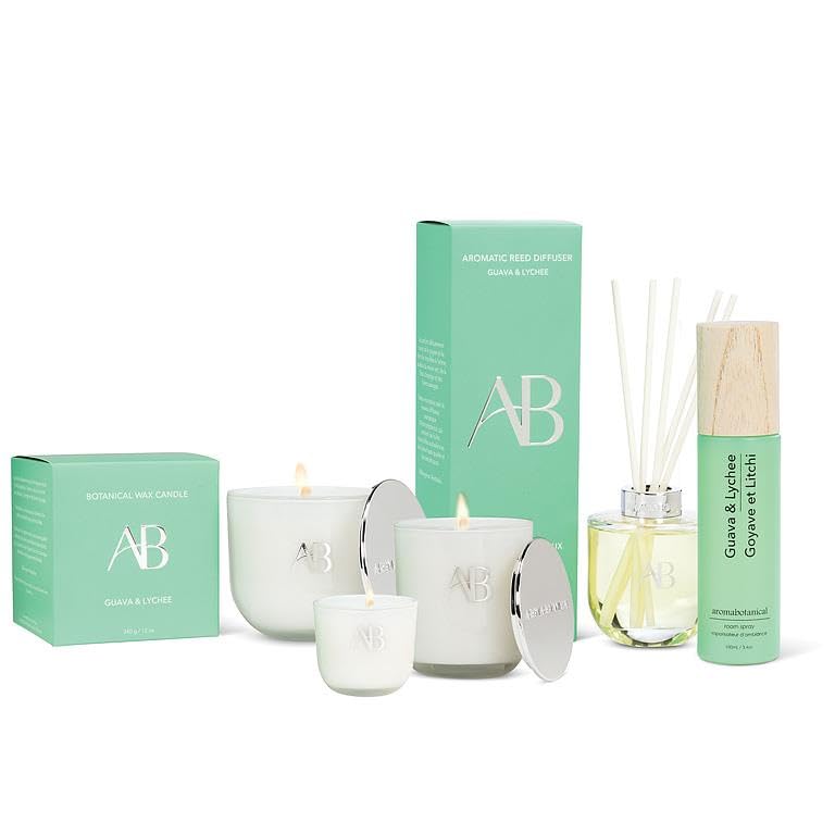Abbott Collection Guava Lychee Reed Diffuser Set