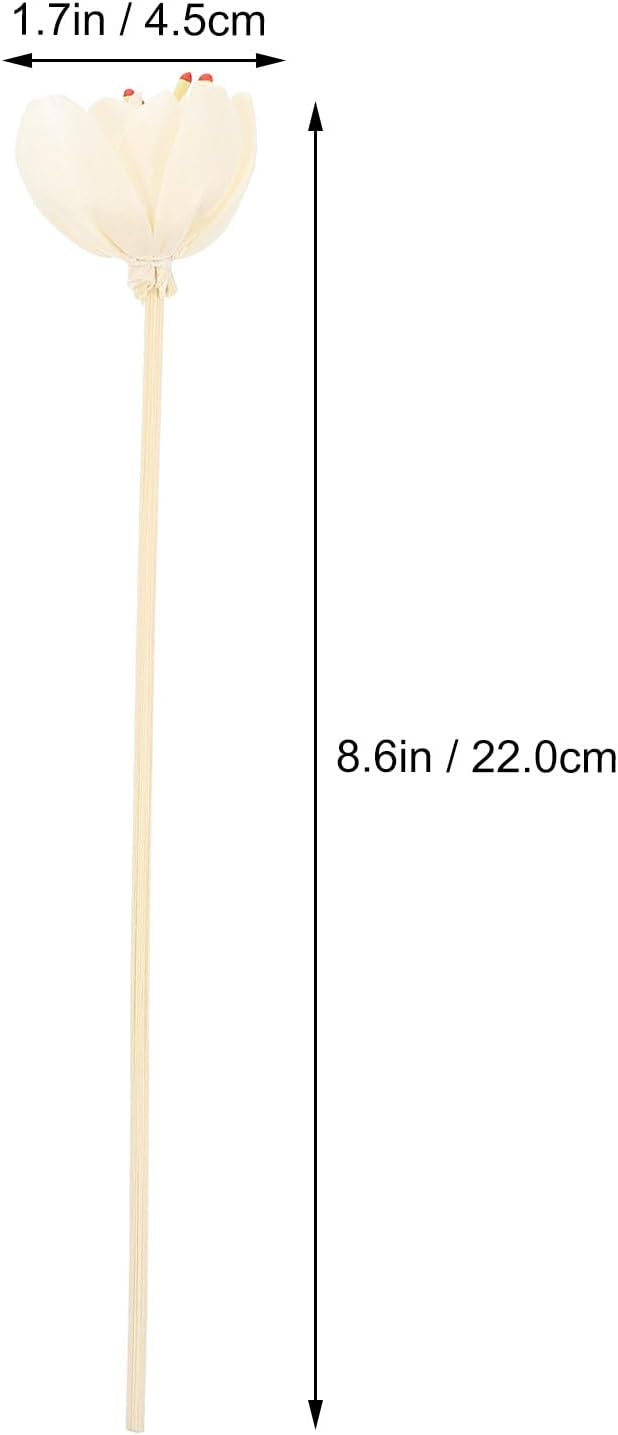 10pcs Flower Reed Diffuser Sticks Decorative Aroma Sticks