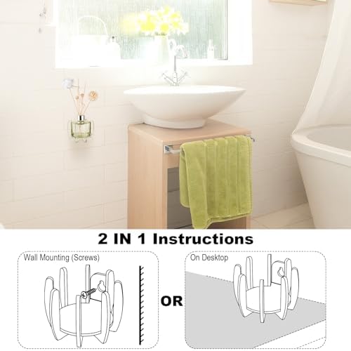 Preserved Flower Reed Diffuser Holder No-Drill Wall Mount