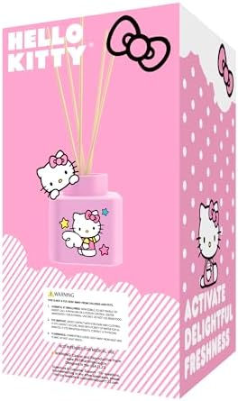 Hello Kitty Ceramic Reed Diffuser Set - Lavender Scent