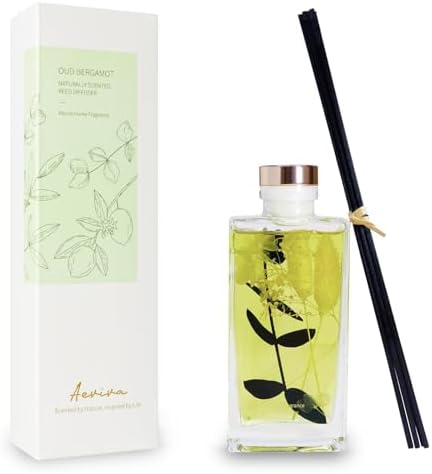 Aeviva Reed Diffuser Set Oud Bergamot Scent