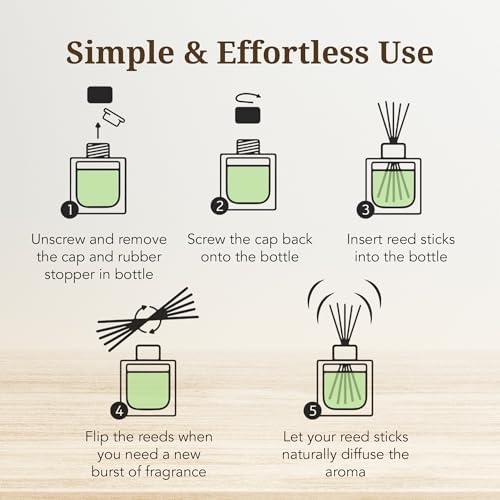 Jasmine Reed Diffuser Set - Luxury Home Fragrance