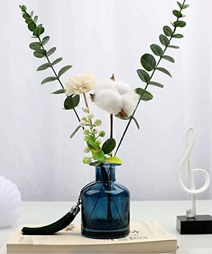 1Pcs Glass Aromatherapy Diffuser Bottle Blue