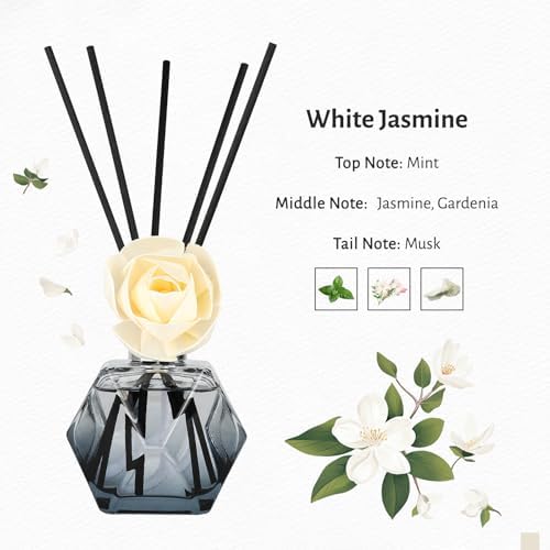 Brakula Reed Diffuser Set with 8 Sticks and 609 fl oz