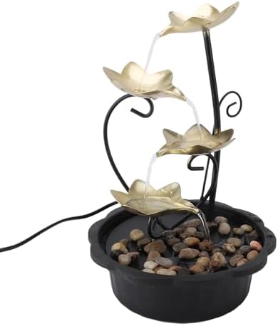 Adjustable Water Tabletop Fountain with LED Light