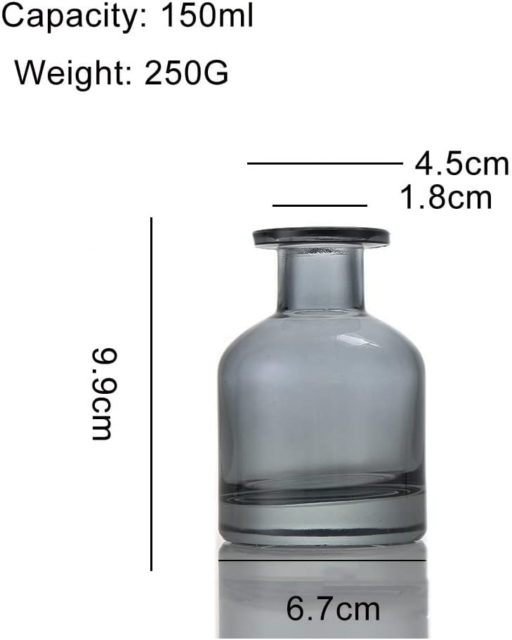 1PCS 150ml Glass Diffuser Bottle Aromatherapy Set