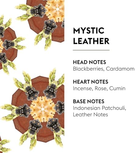 Maison Berger Reed Diffuser Cube Clear Mystic Leather