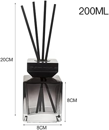 Crazy Huayi Fragrance Diffuser Set of 4 with Rattan Sticks and Caps