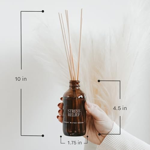 Sweet Water Decor Farmhouse Amber Reed Diffuser Set