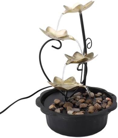 Adjustable Water Tabletop Fountain with LED Light