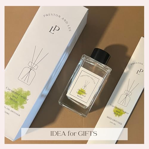 Preston and Lee Cucumber Melon Reed Diffuser Set
