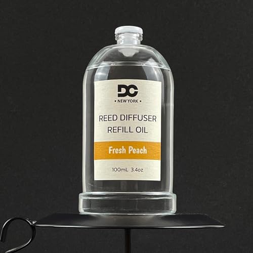 Daniellas Candles Fresh Peach Reed Diffuser Refill Oil