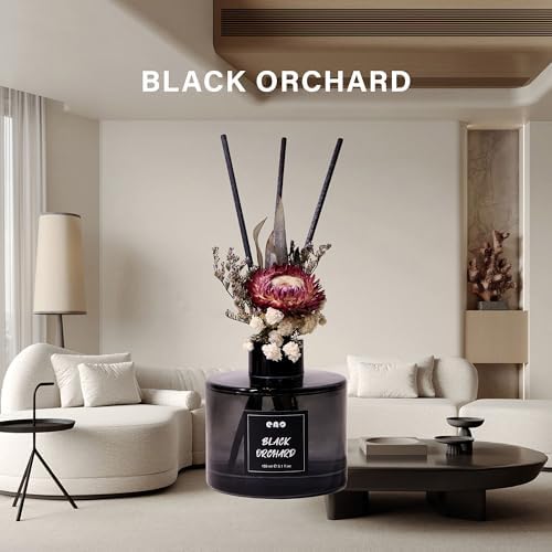 Flower Reed Diffuser Set with Essential Oils