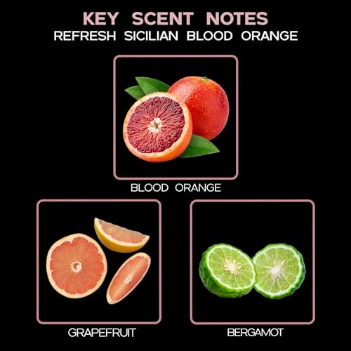 LOVSPA Refresh Blood Orange Citrus Reed Diffuser Set