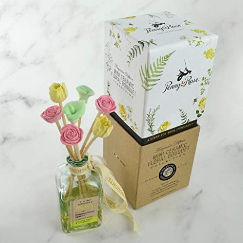 Penny Rose Ceramic Diffuser Set Summertime Spirits Scent