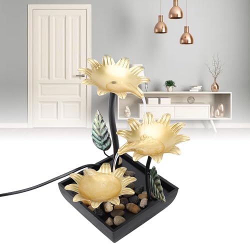 Kuuleyn Mini Adjustable LED Water Fountain For Home Office