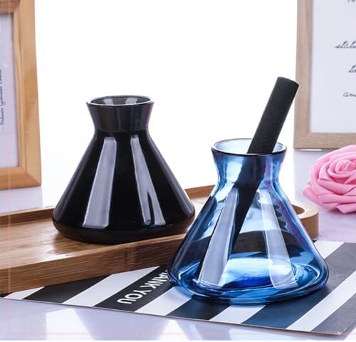 TUPANDY 220ml Black Glass Diffuser Bottle